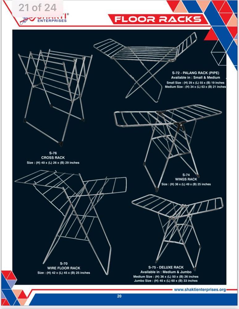 Floor & Drying Racks