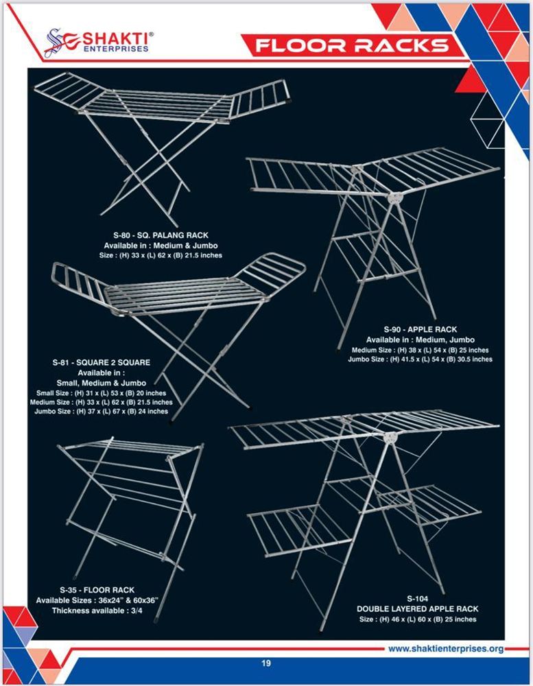 Collapsible Floor Drying Racks Multiple Configurations