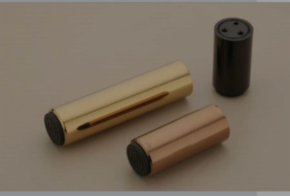 Cylindrical Curtain Rod Finials in Multiple Finishes