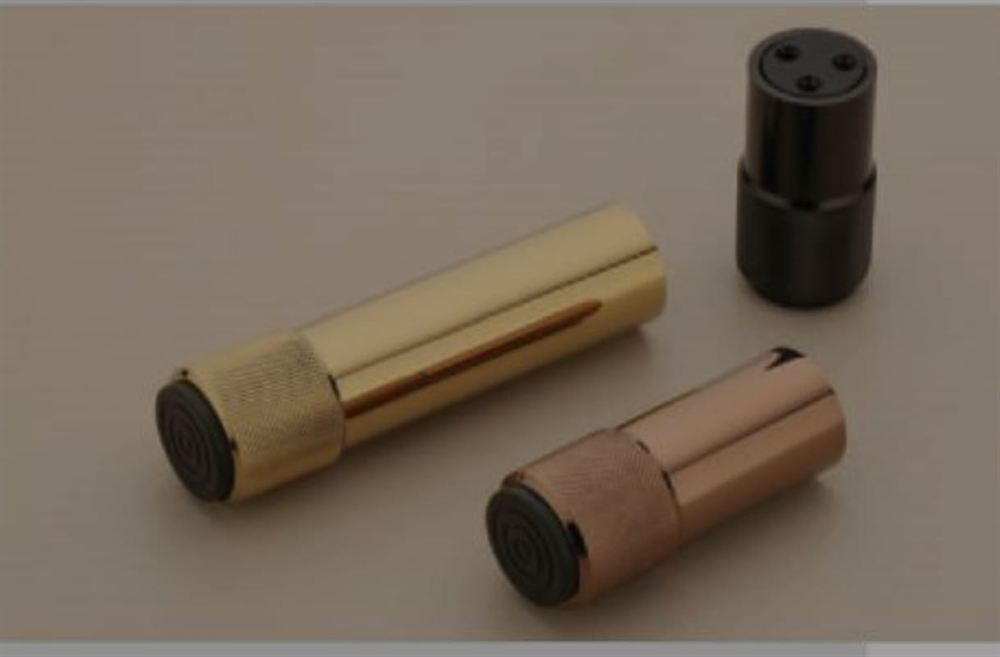 Cylindrical Door Stoppers with Rubber Bumpers
